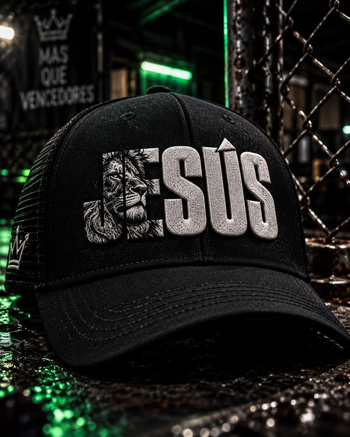Gorra personalizada con diseño cristiano Jesús