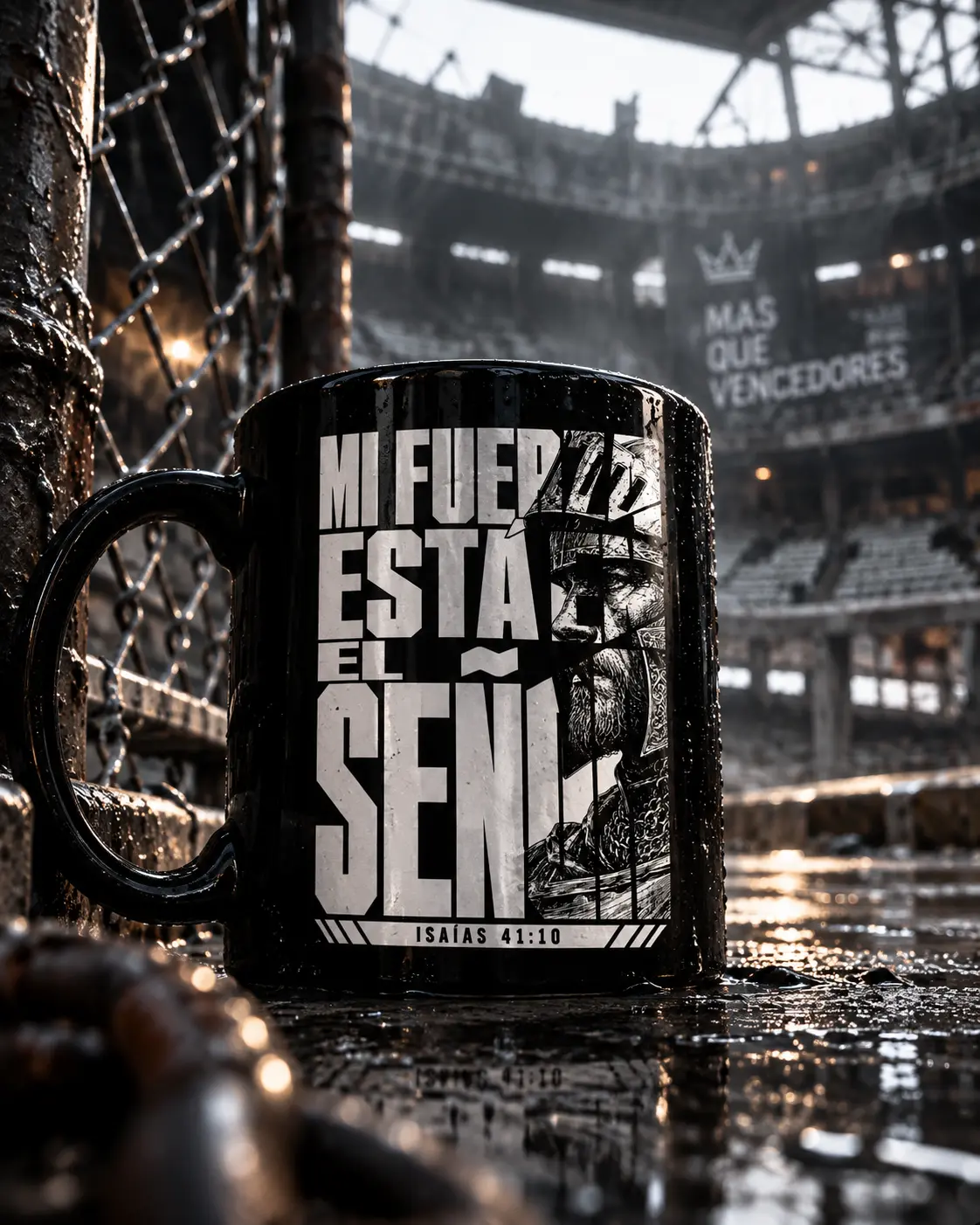Taza personalizada con diseño cristiano